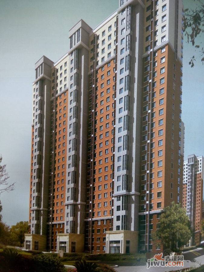经纬绿都实景图图片