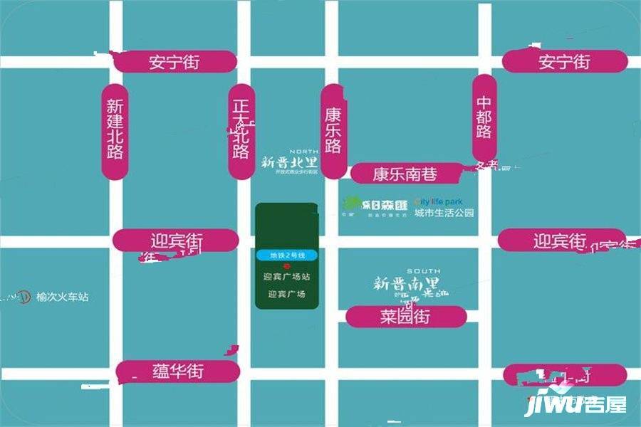 田森汇城市生活公园位置交通图